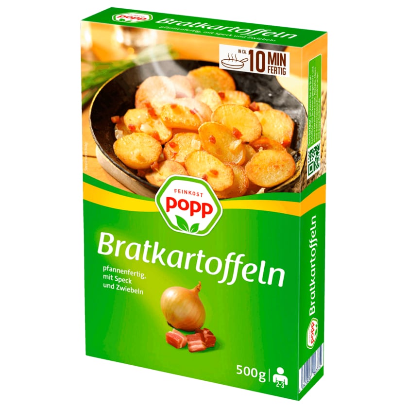 Popp Bratkartoffeln mit Speck & Zwiebeln 500g